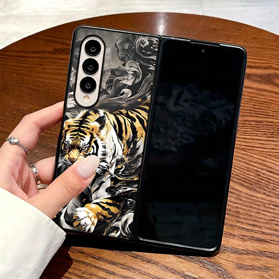 Phone Cases Z Flip 7 - Ukiyo E Tiger Phone Cover Case
