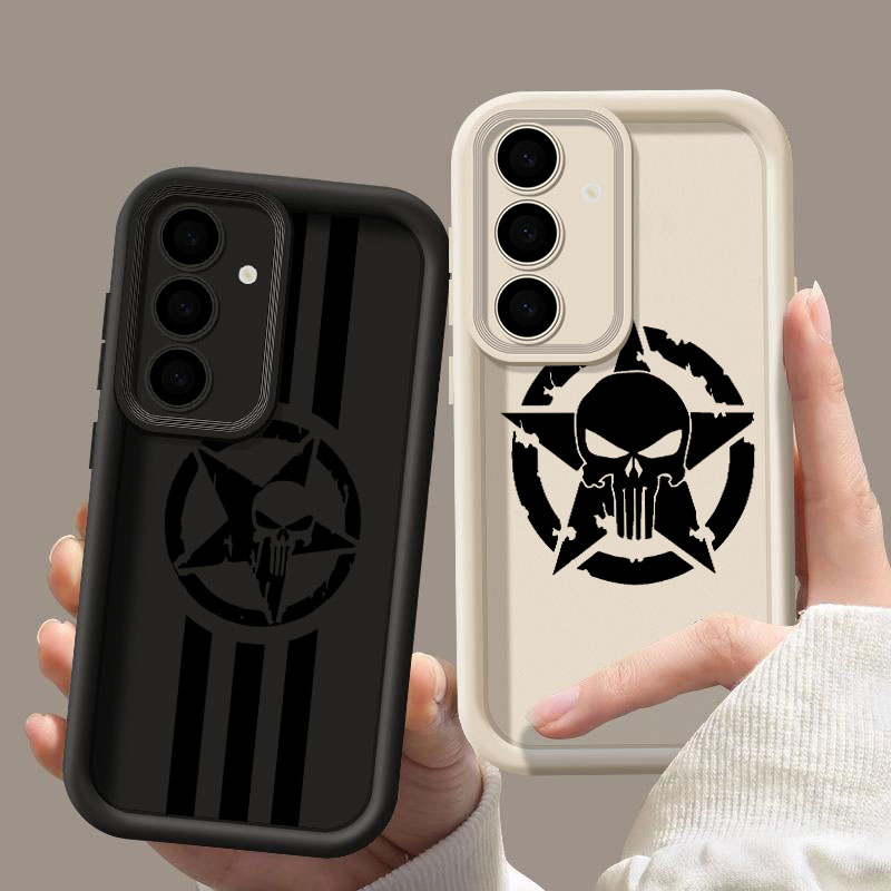 Phone Cases Samsung - The Punisher Marvel Art Fundas For