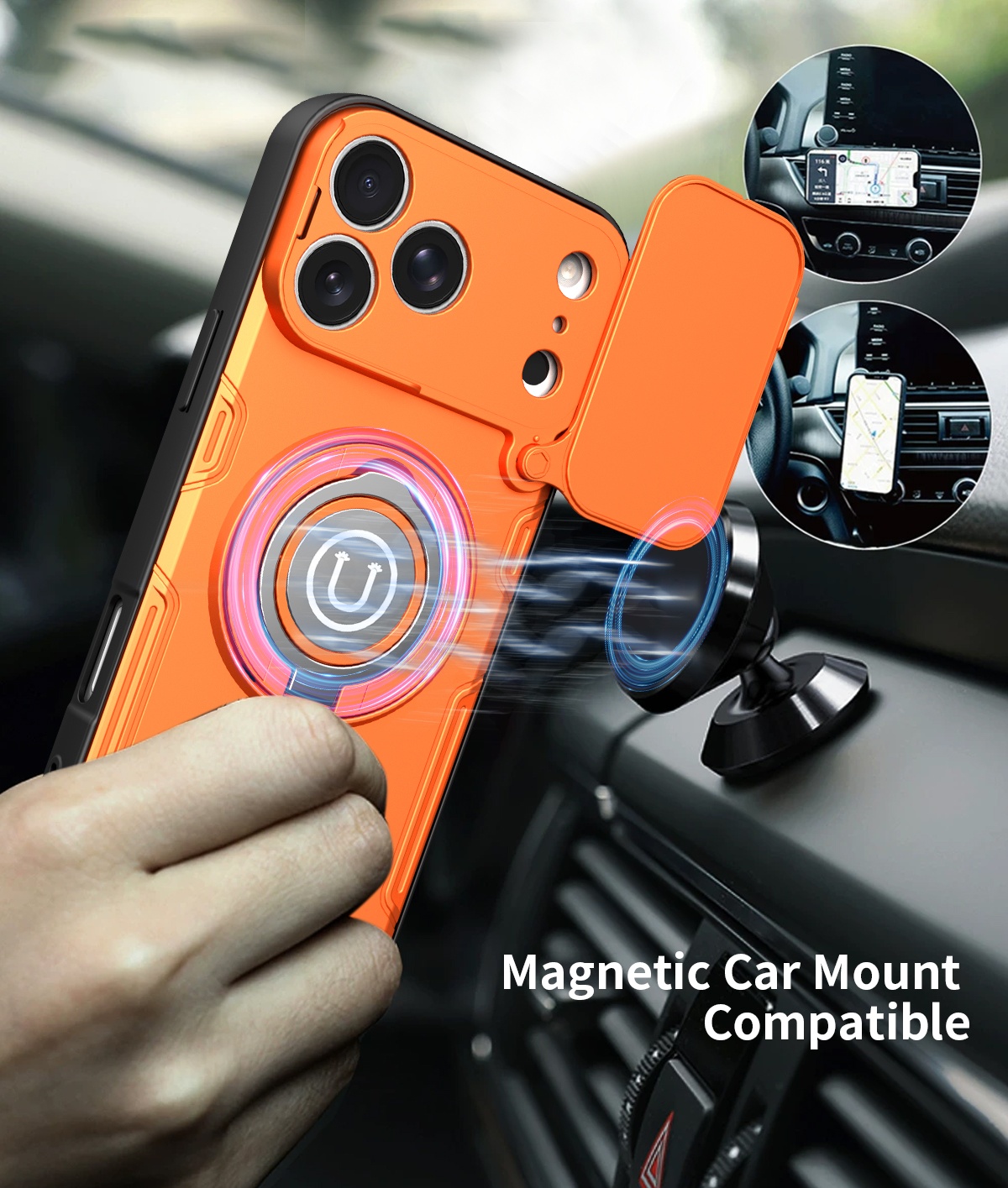 Shockproof Power Slide Camera  - Ring Stand Case recensione e prezzo