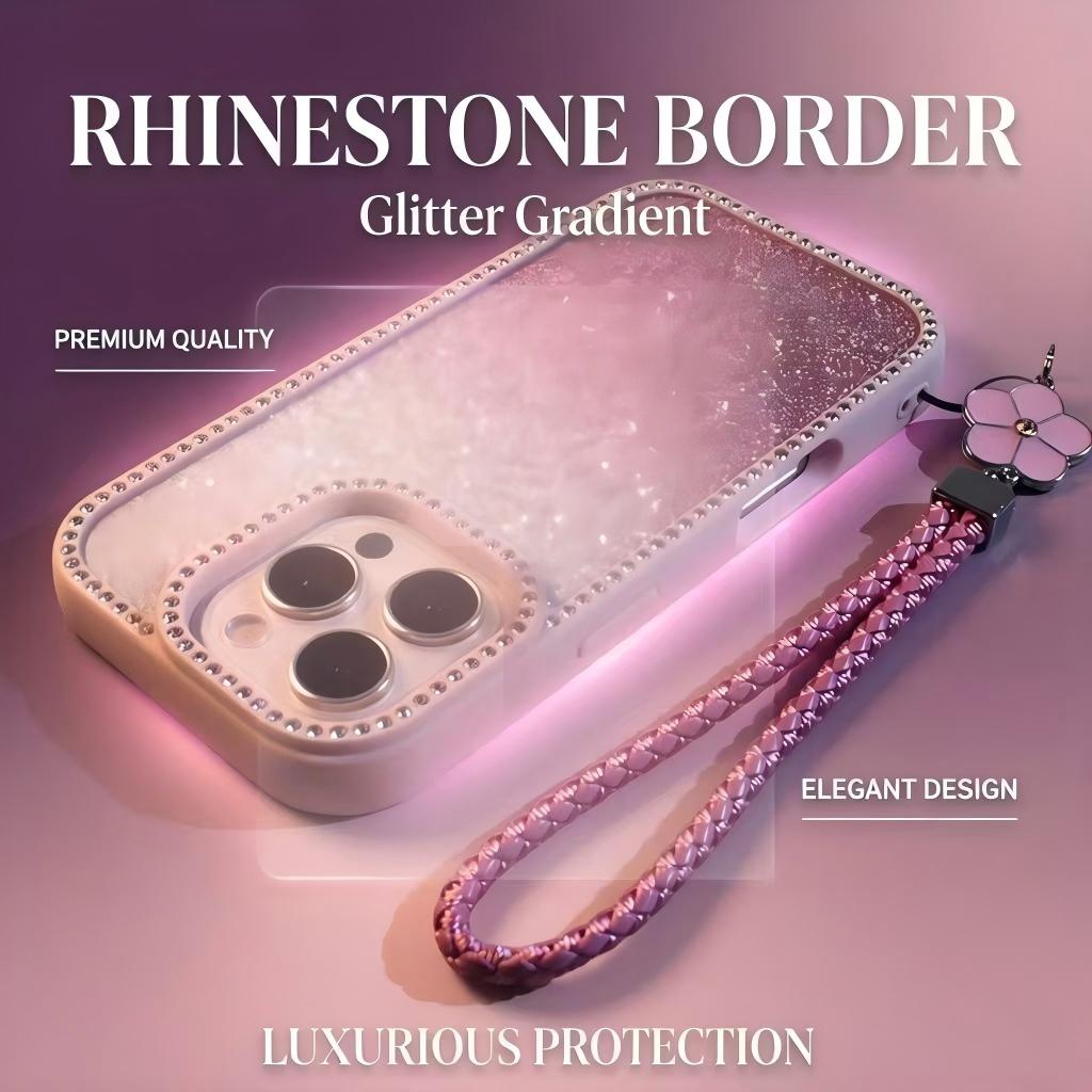 Double-sided Rhinestone Gradie - Gradient Color Case recensione e prezzo