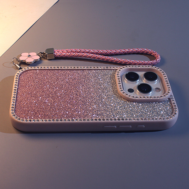 Double-sided Rhinestone Gradie - Gradient Color Case recensione e prezzo