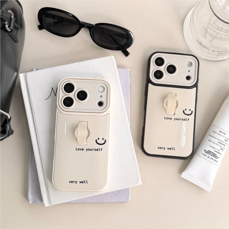 Korean Ins Style Smile Letter  - Ring Stand Case recensione e prezzo