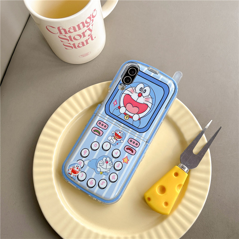 Cute Cartoon Japan Anime Dorae - Phone Cases Z Flip 7 recensione e prezzo