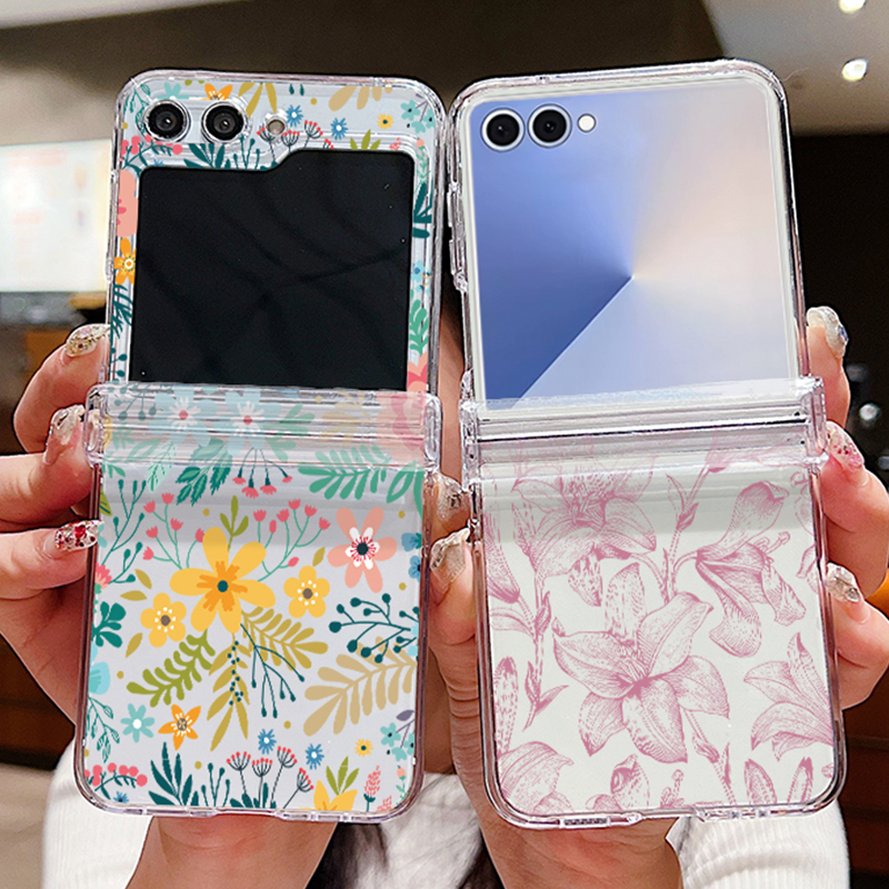 Colored Flowers Print Phone Ca - Phone Cases Z Flip 7 recensione e prezzo