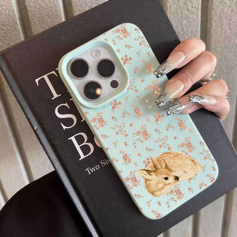 Cute Deer Full Floral Pattern  - Phone Cases Designer recensione e prezzo