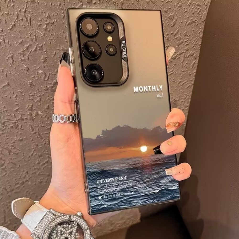 Sunset Theme At Sea Frosted Ph - Phone Cases Samsung recensione e prezzo