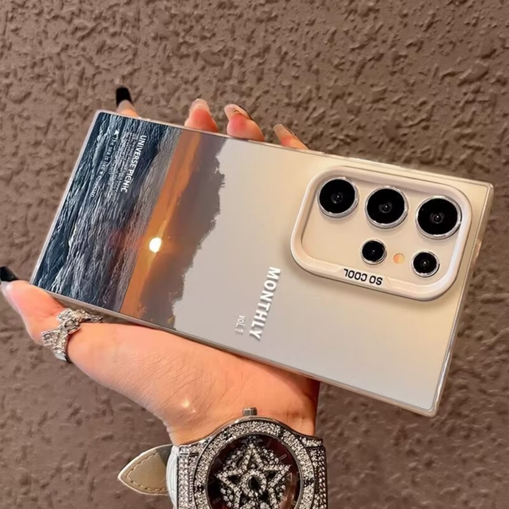 Sunset Theme At Sea Frosted Ph - Phone Cases Samsung recensione e prezzo