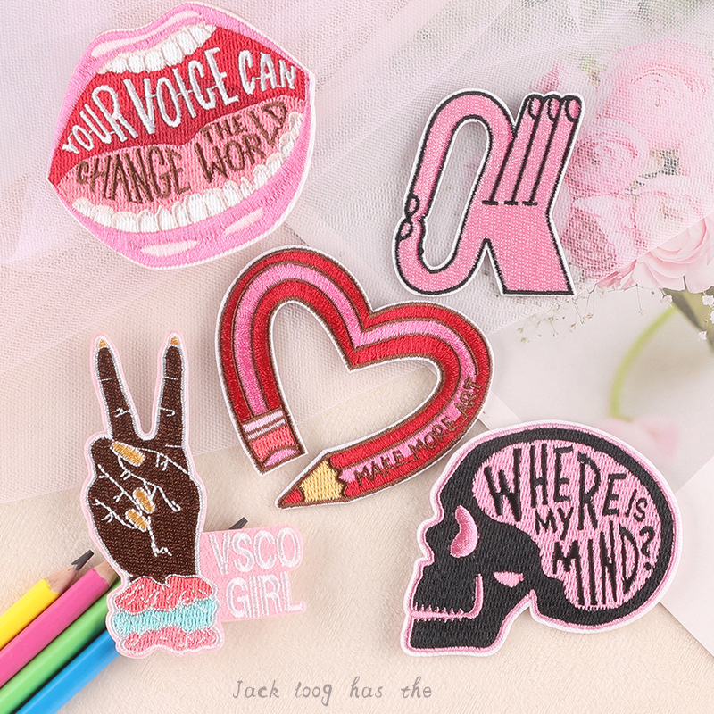 Iron On Patches Pink Girl Love - Phone Cases Eco Friendly recensione e prezzo