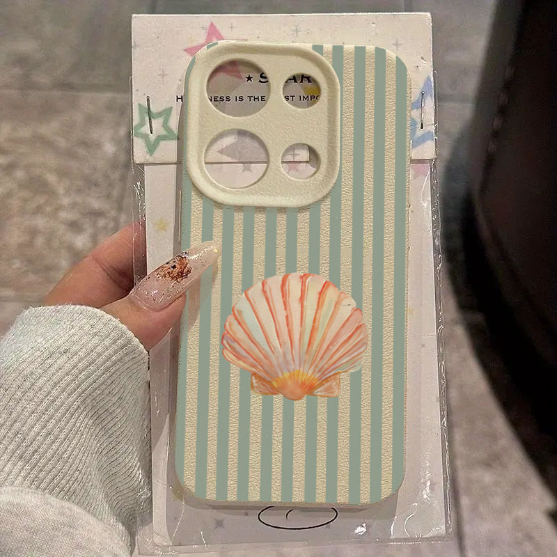 Fresh Shell Stripes Design Pho - Phone Cases Designer recensione e prezzo