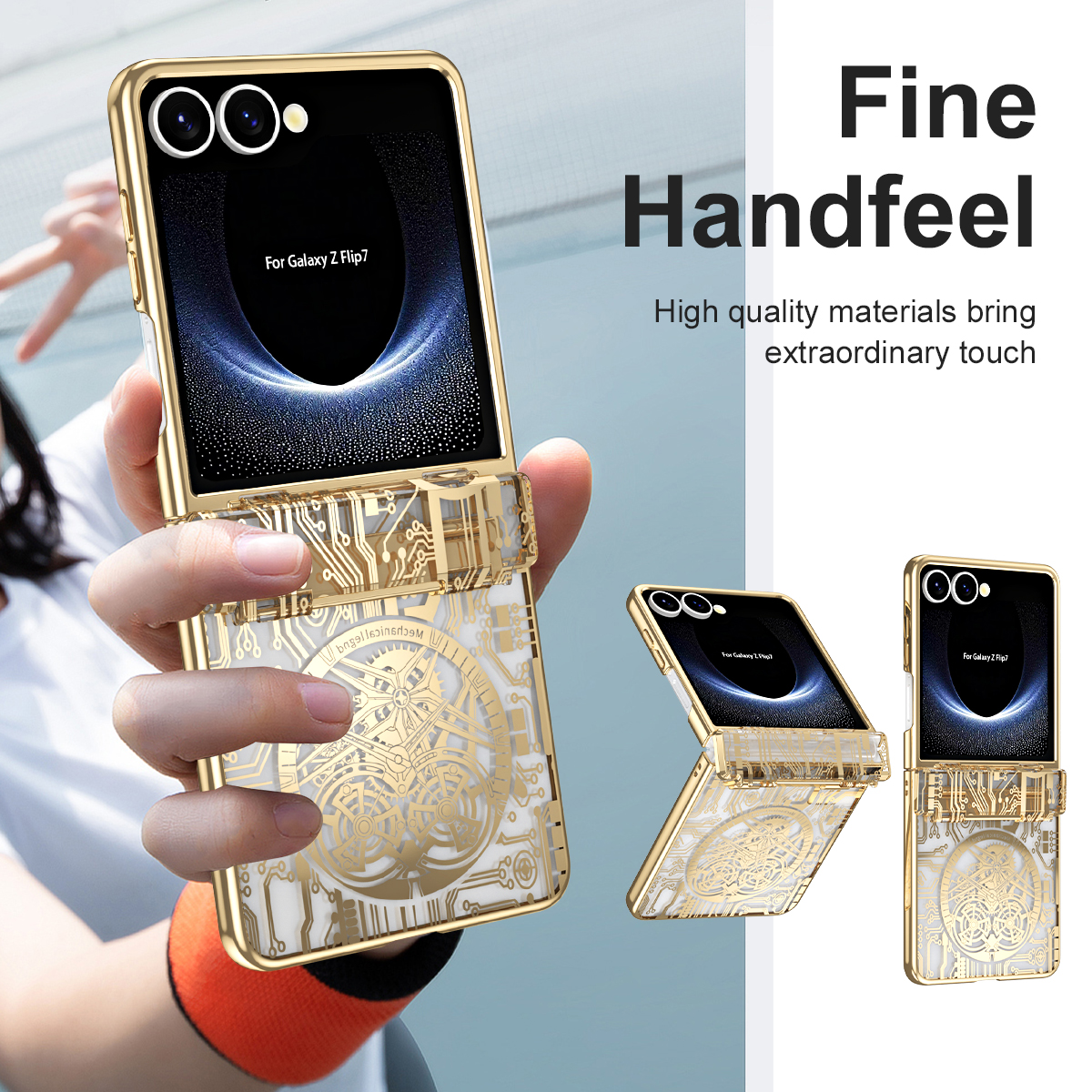 Machine Legend Plating Case Fo - Phone Cases Z Flip 7 recensione e prezzo