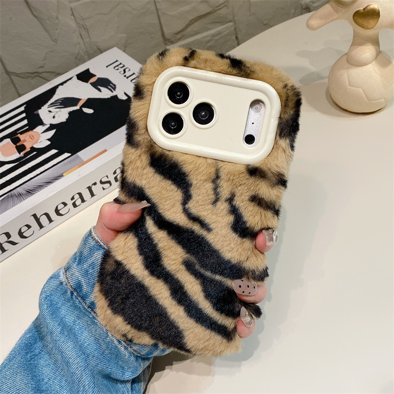 Luxury Zebra Pattern Fluffy Pl - Phone Cases Iphone 15 recensione e prezzo