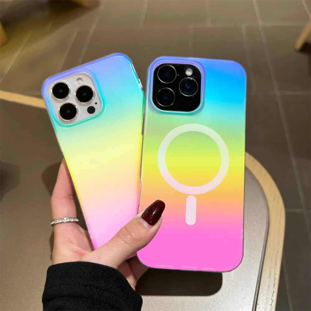 Frosted Laser Gradient Rainbow - Gradient Color Case recensione e prezzo