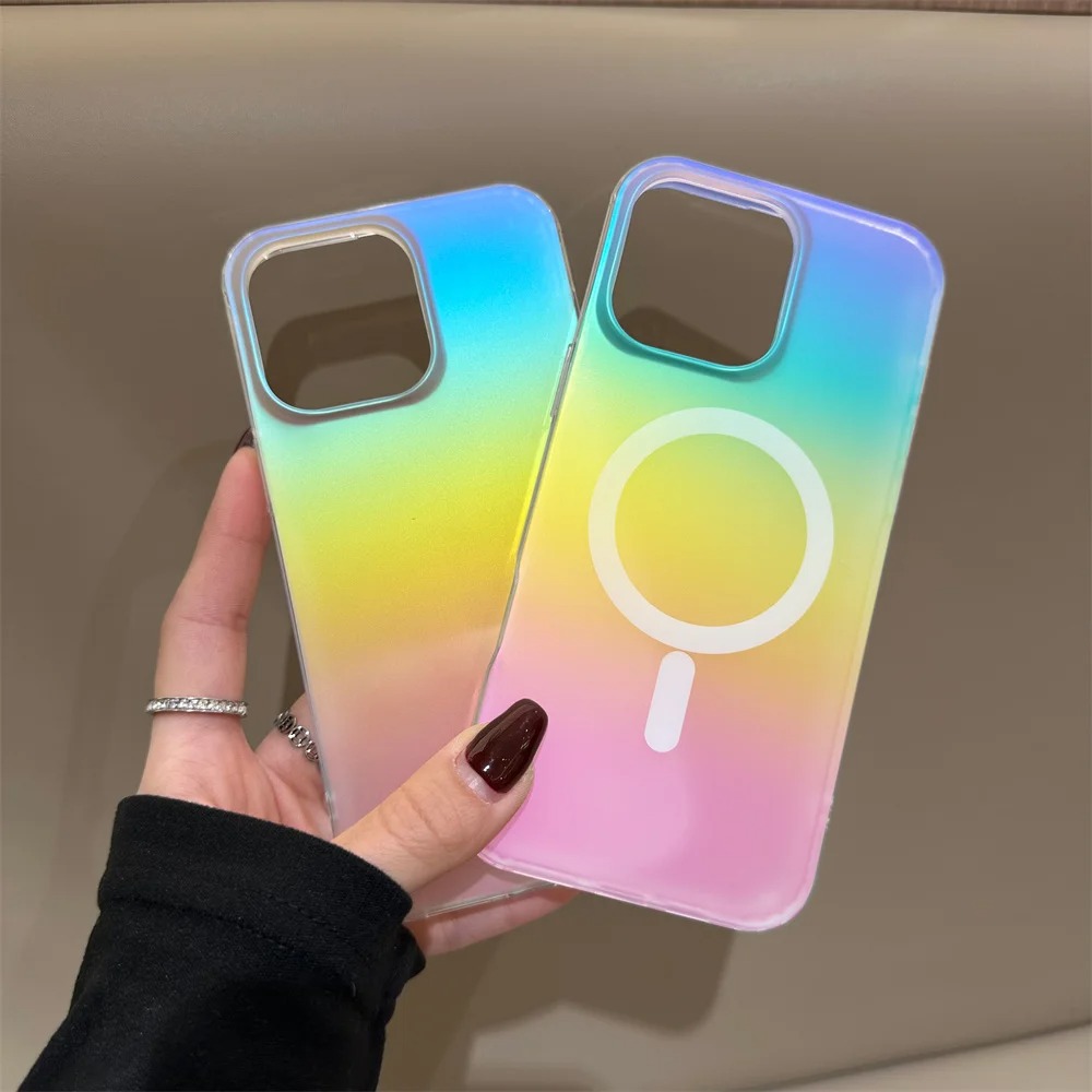 Frosted Laser Gradient Rainbow - Gradient Color Case recensione e prezzo