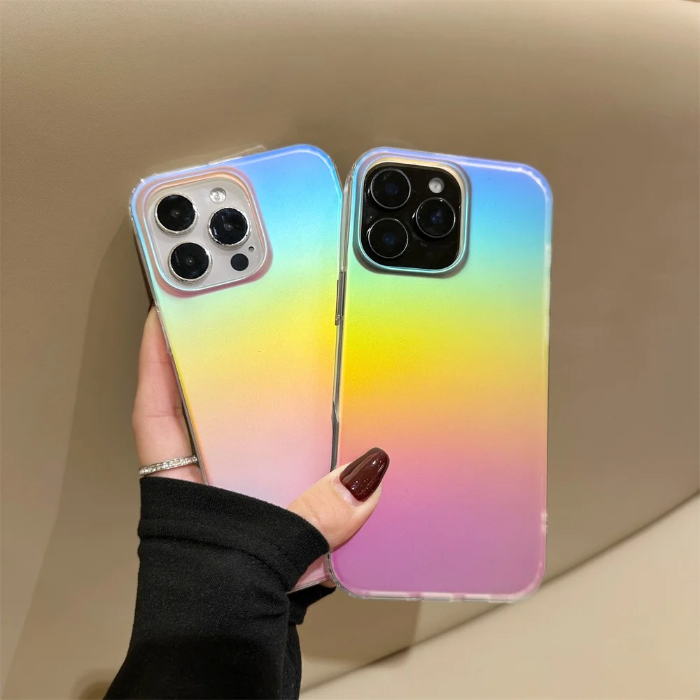 Frosted Laser Gradient Rainbow - Gradient Color Case recensione e prezzo