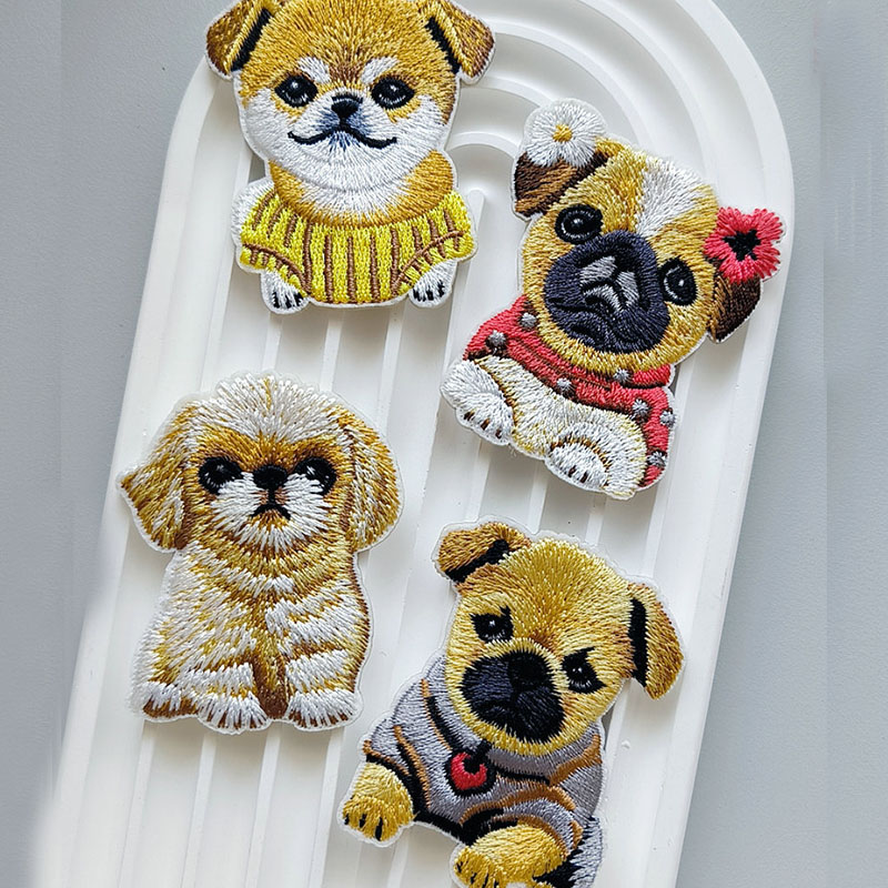 Cute Puppy Embroidery Patch Se - Phone Cases Eco Friendly recensione e prezzo