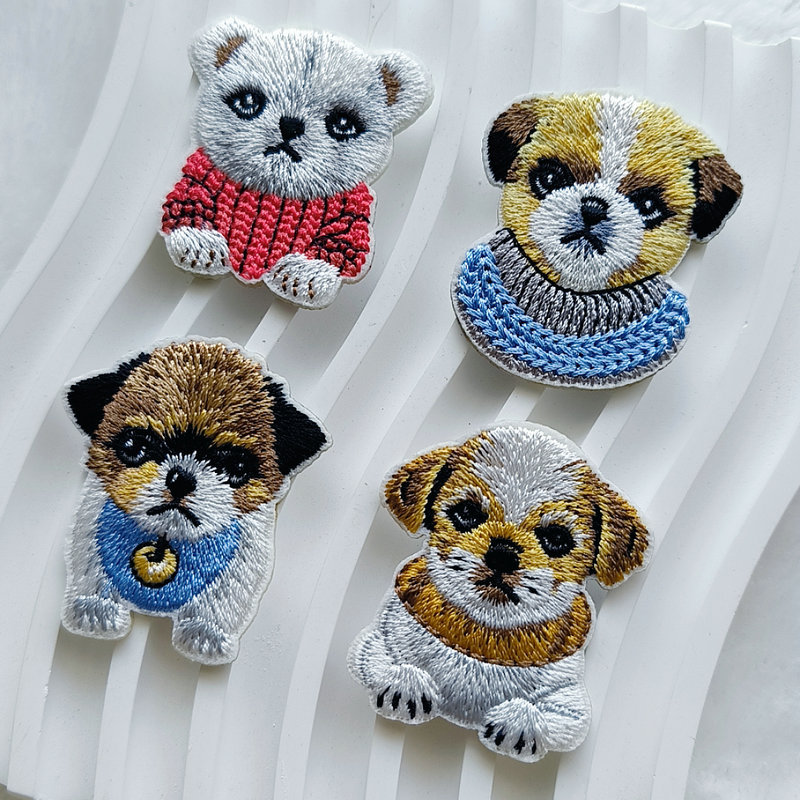 Cute Puppy Embroidery Patch Se - Phone Cases Eco Friendly recensione e prezzo