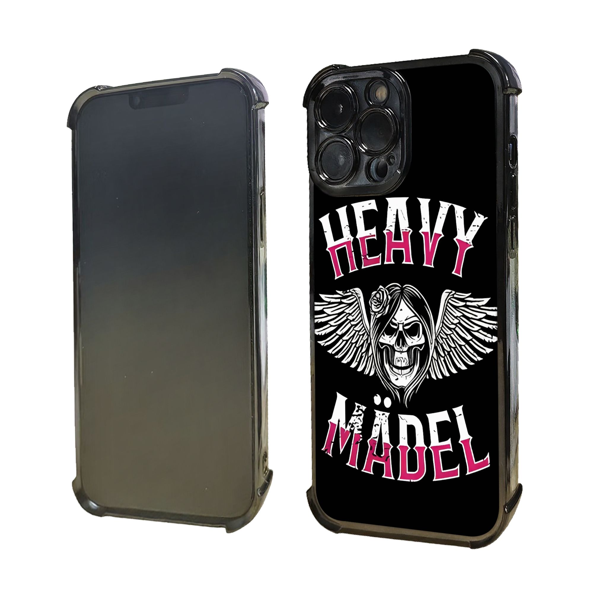 Skull Biker Girl Female Woman  - Phone Cases Metal recensione e prezzo