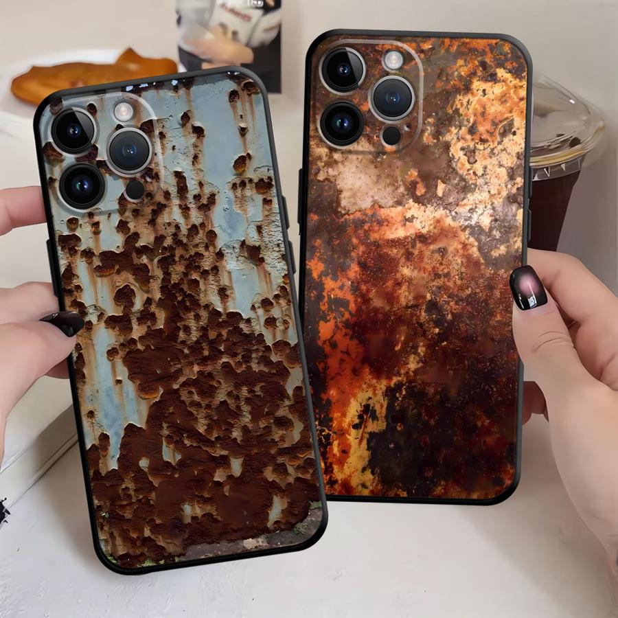Retro Rust Design Case for iPh - Phone Cases Designer recensione e prezzo