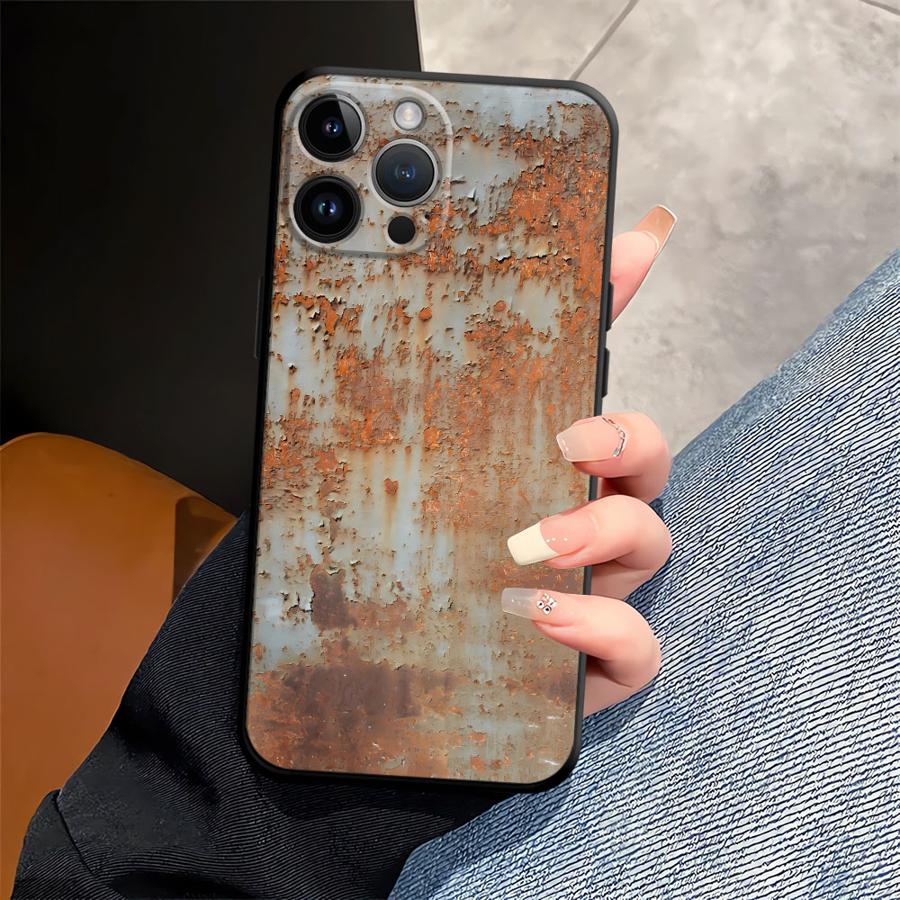 Retro Rust Design Case for iPh - Phone Cases Designer recensione e prezzo