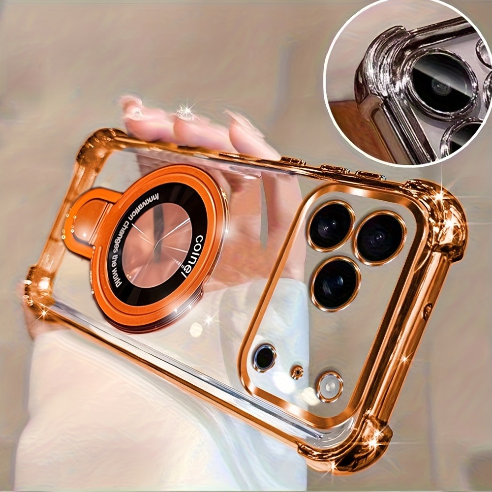 Luxury Plating Phone Case for  - Ring Stand Case recensione e prezzo
