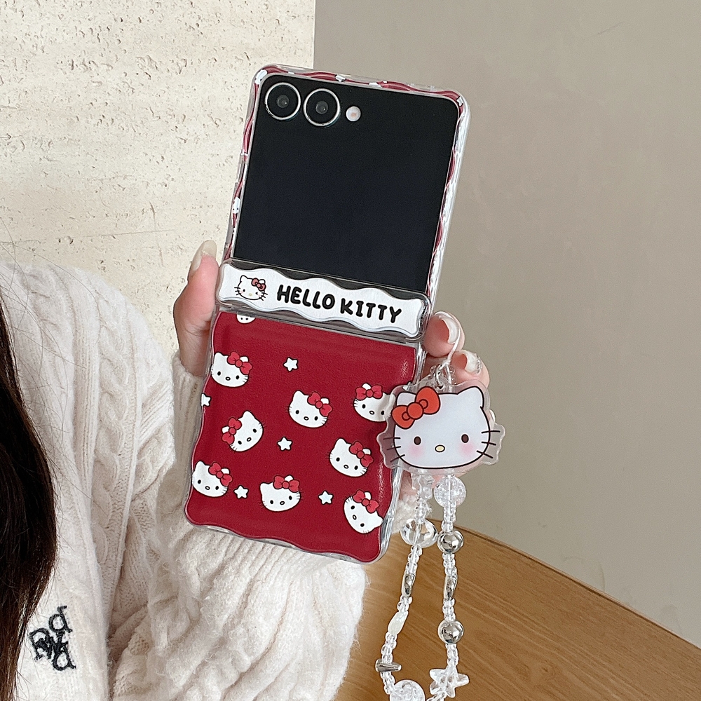 Cute Cartoon Sanrio Hello Kitt - Phone Cases Z Flip 7 recensione e prezzo