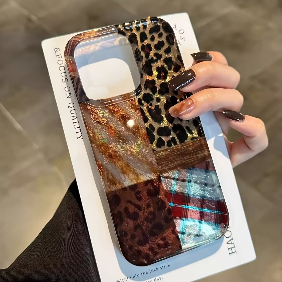 High-End Leopard Print And Tin - Phone Cases Designer recensione e prezzo