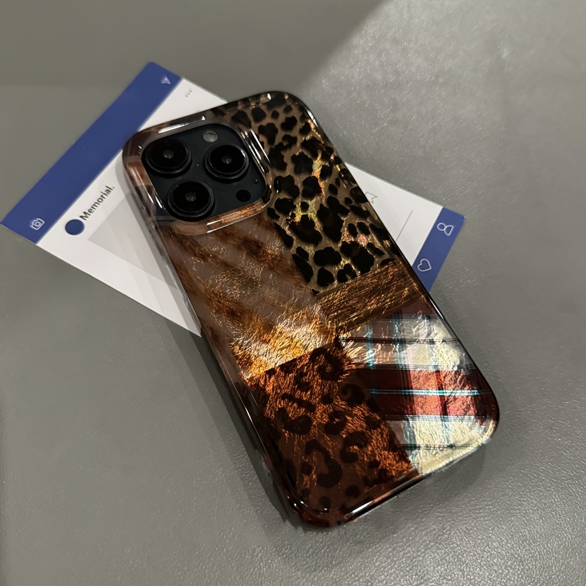 High-End Leopard Print And Tin - Phone Cases Designer recensione e prezzo