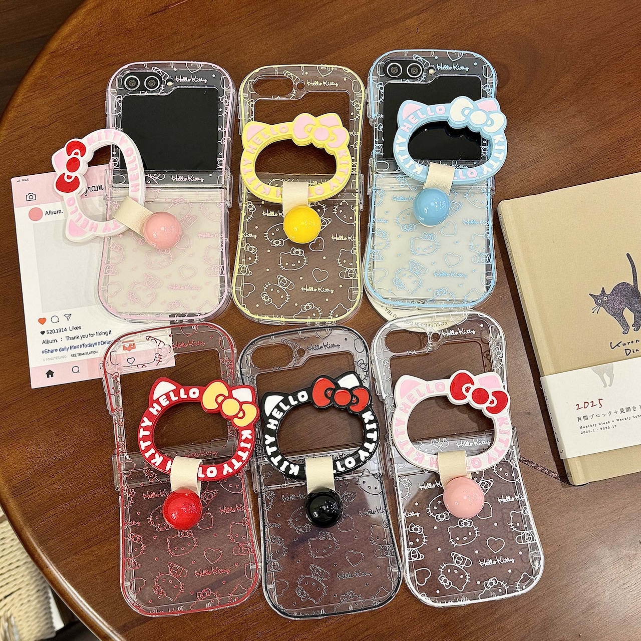 Outline Print For Hello Kitty  - Ring Stand Case recensione e prezzo