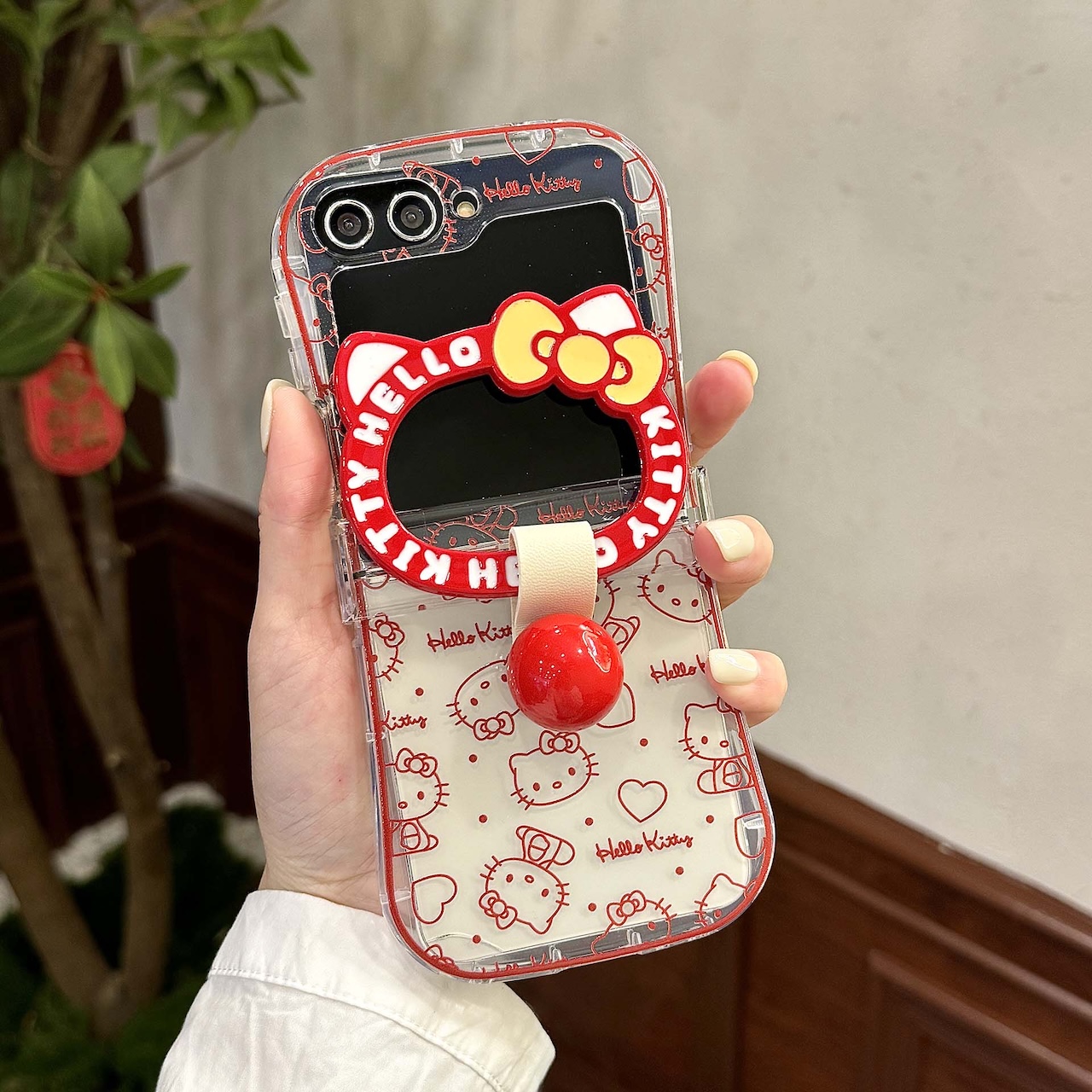 Outline Print For Hello Kitty  - Ring Stand Case recensione e prezzo