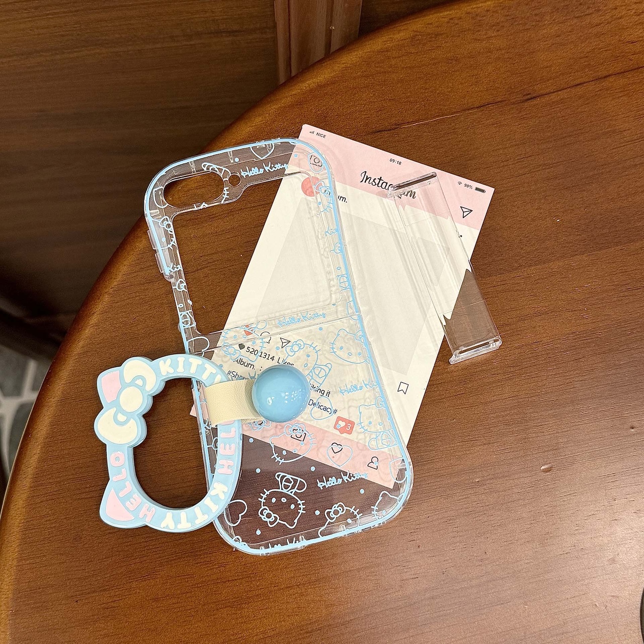 Outline Print For Hello Kitty  - Ring Stand Case recensione e prezzo