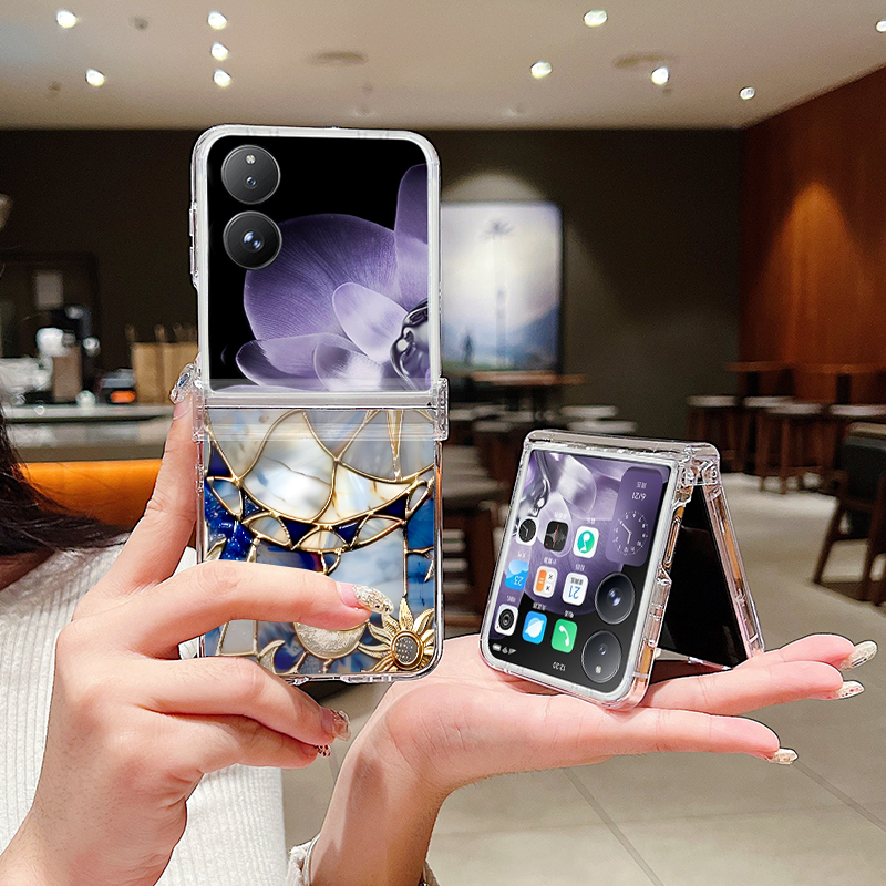 Retro Moon Star Pattern Phone  - Phone Cases Samsung recensione e prezzo