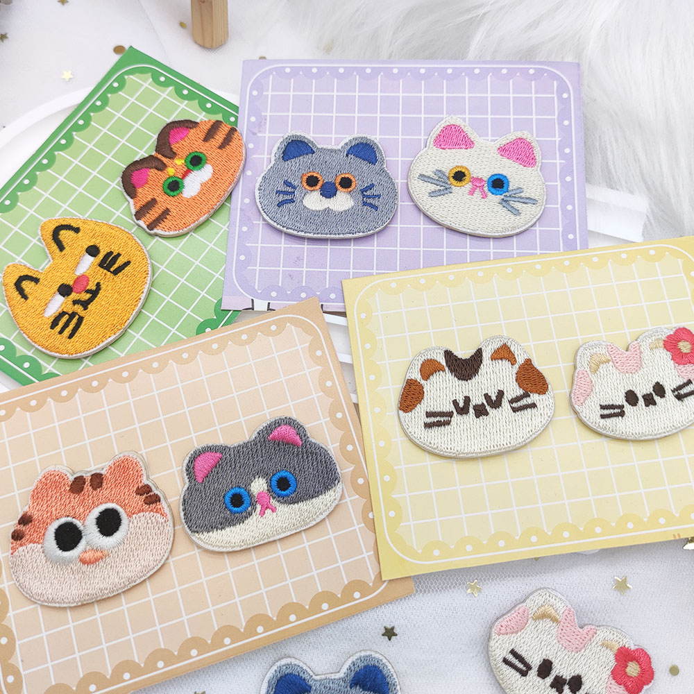 2pcs Cute Cat Head Self-adhesi - Phone Cases Eco Friendly recensione e prezzo