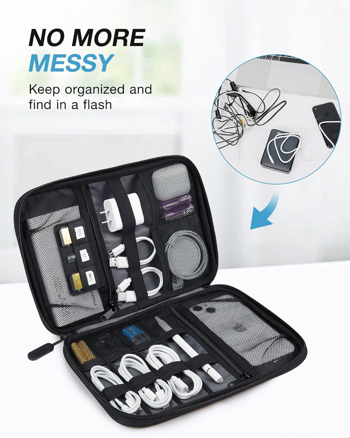 Large Electronics Travel Organ - Phone Cases Casely recensione e prezzo