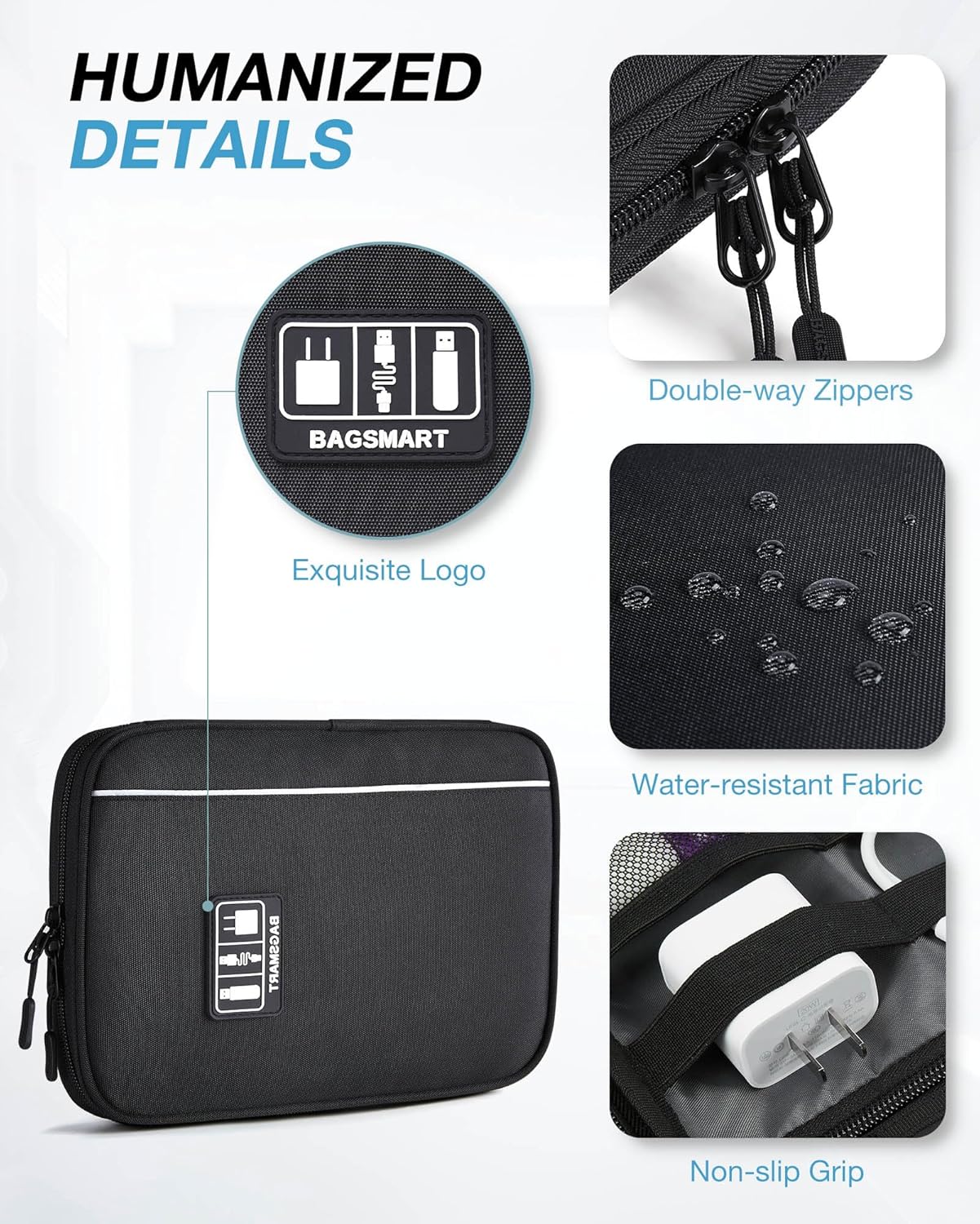Large Electronics Travel Organ - Phone Cases Casely recensione e prezzo