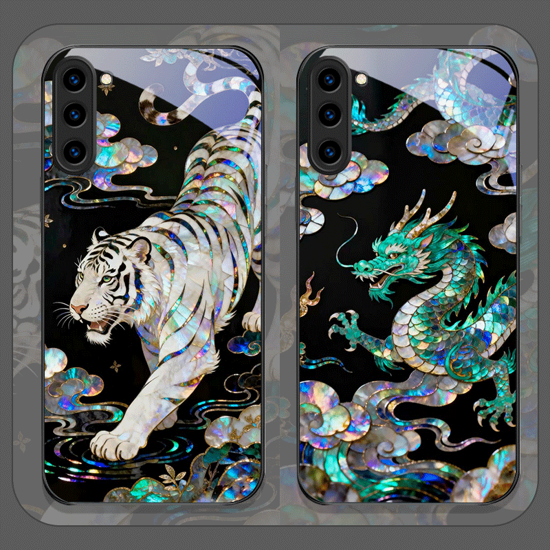 Stylish Tiger Dragon Marble Te - Phone Cases Samsung recensione e prezzo