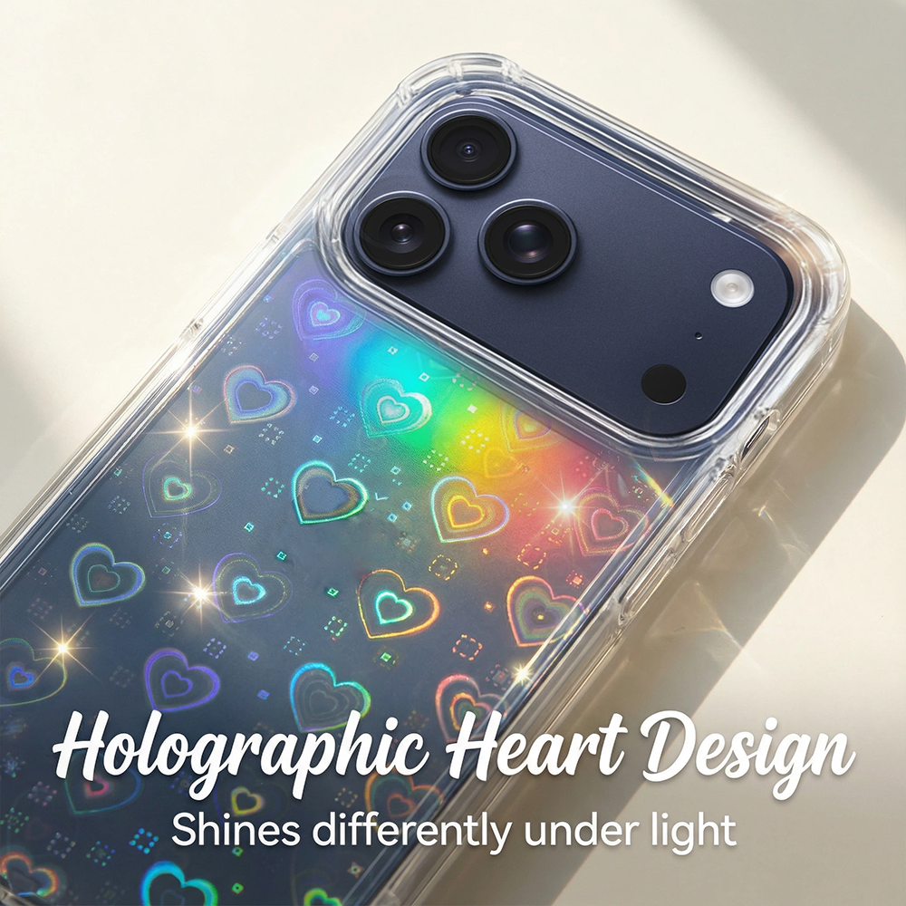 Heart-shaped Gradient Design.  - Gradient Color Case recensione e prezzo