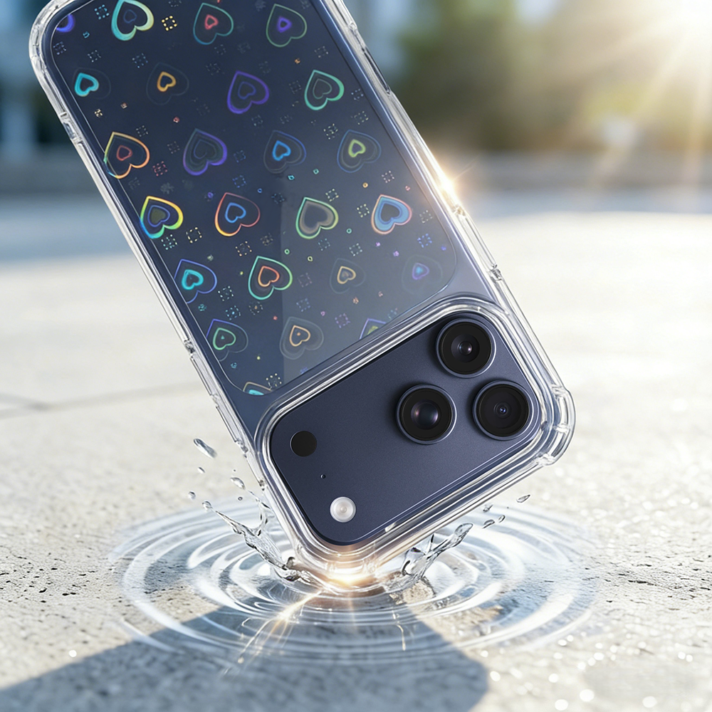 Heart-shaped Gradient Design.  - Gradient Color Case recensione e prezzo