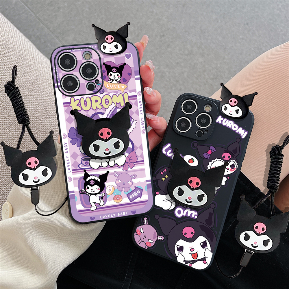 Sanrio 3D Kitty Kuromi Holder  - Phone Cases Samsung recensione e prezzo