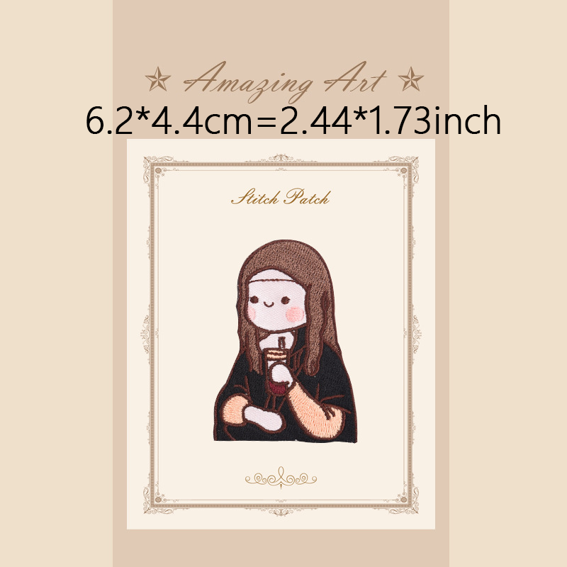 1 PC Cartoon Girl Embroidery P - Phone Cases Eco Friendly recensione e prezzo