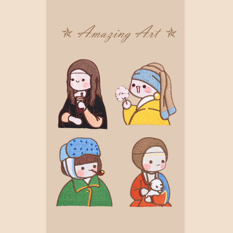 1 PC Cartoon Girl Embroidery P - Phone Cases Eco Friendly recensione e prezzo