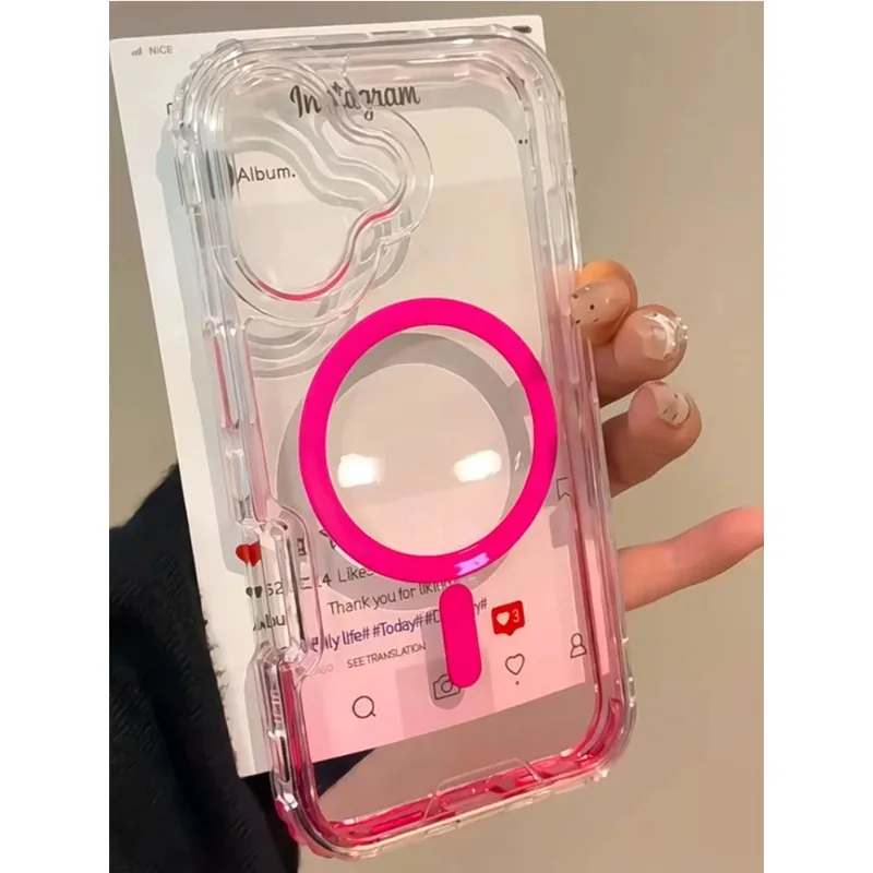 Hottest 3IN1 Gradient Clear fo - Gradient Color Case recensione e prezzo