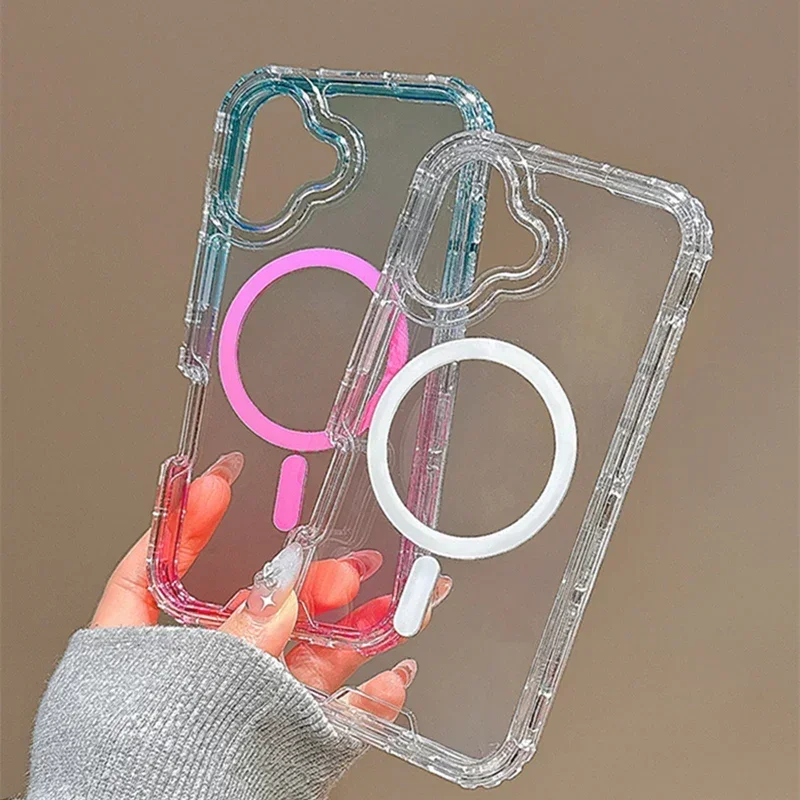 Hottest 3IN1 Gradient Clear fo - Gradient Color Case recensione e prezzo