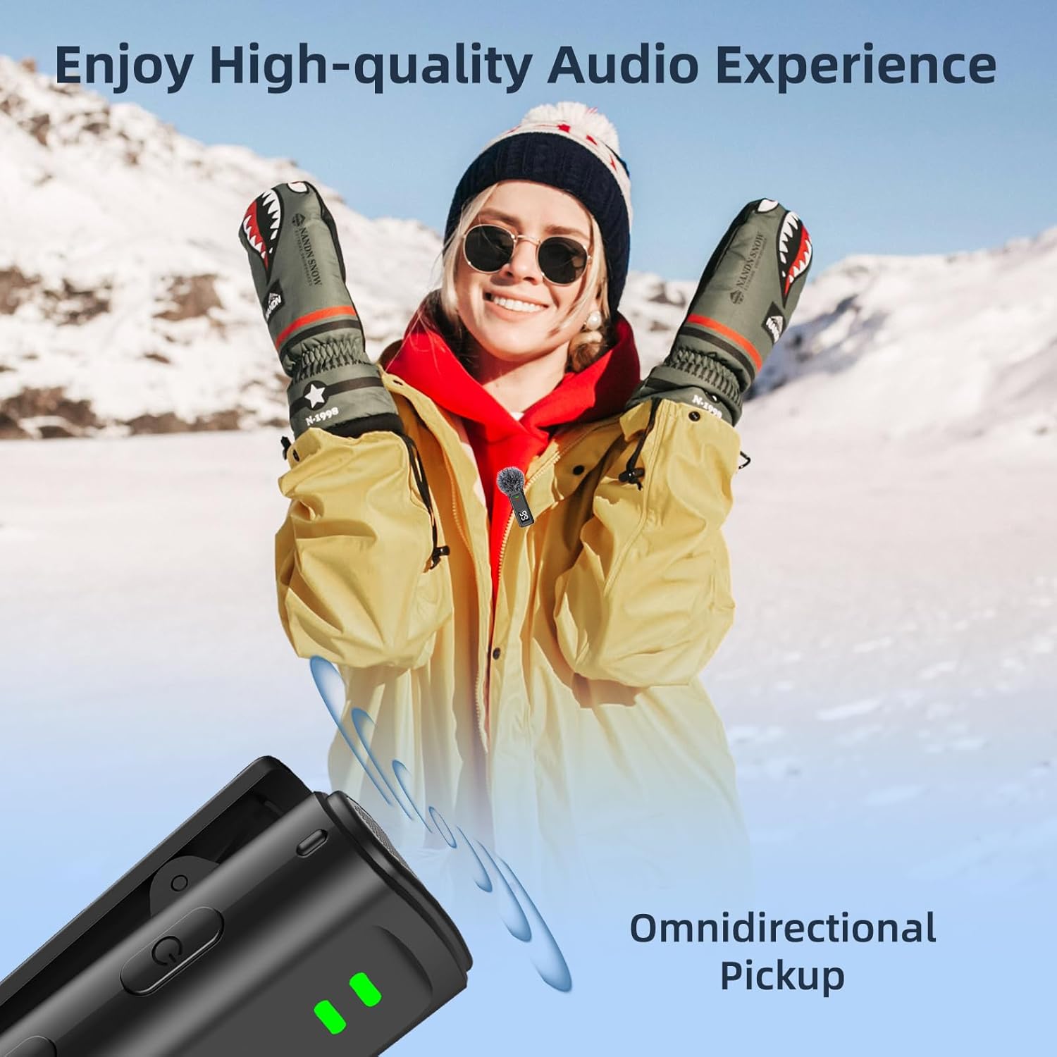 Wireless Lavalier Microphone f - Phone Cases Casely recensione e prezzo