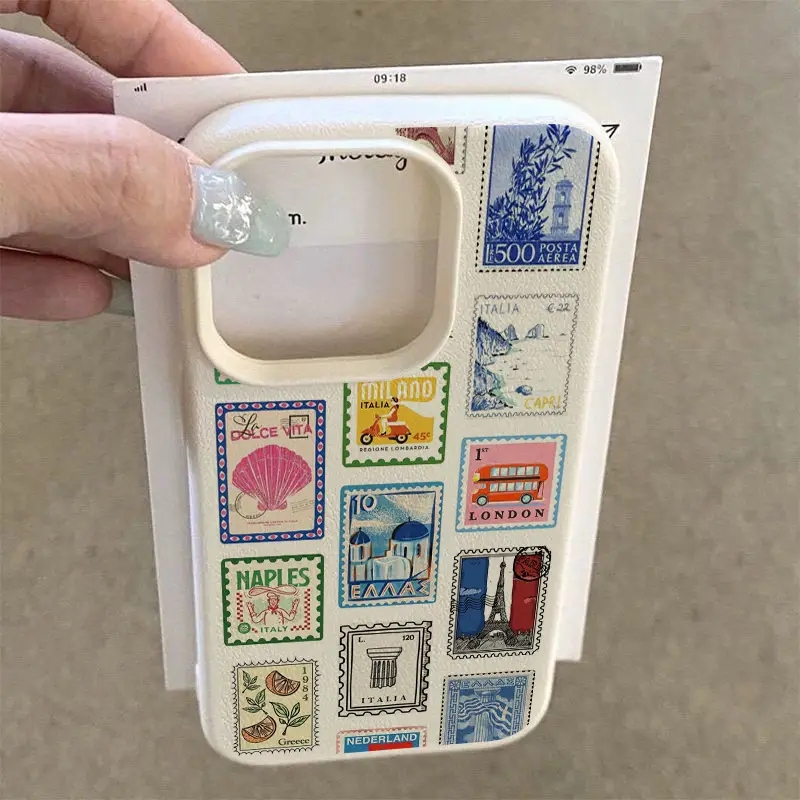 Vibrant Retro Stamp Lichee Des - Phone Cases Designer recensione e prezzo