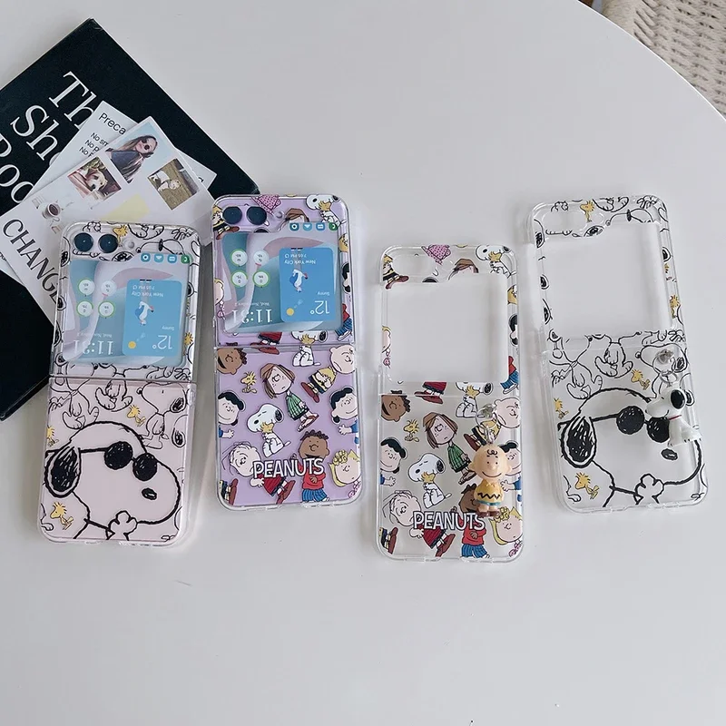 Cute Cartoon Snoopy Charlie Br - Phone Cases Z Flip 7 recensione e prezzo