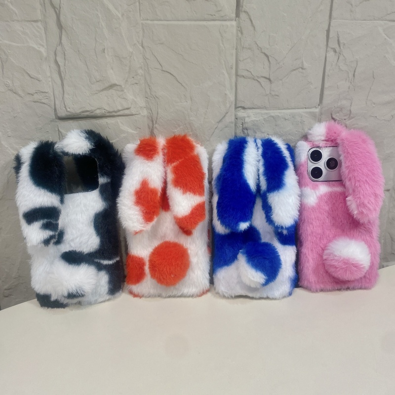 Cute Rabbit Design Fluffy Phon - Phone Cases Iphone 15 recensione e prezzo