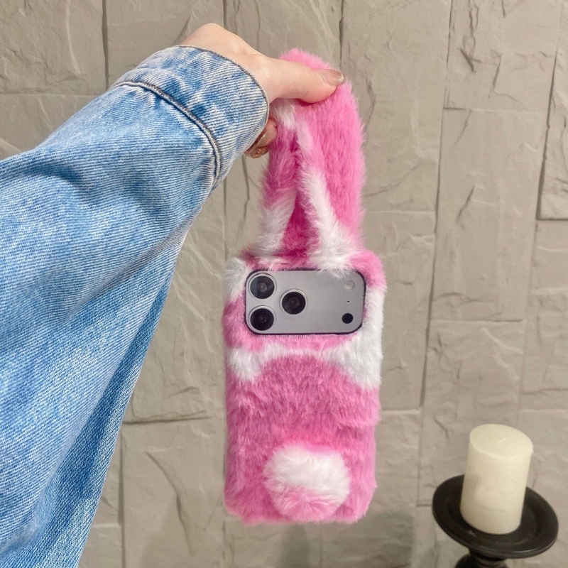 Cute Rabbit Design Fluffy Phon - Phone Cases Iphone 15 recensione e prezzo