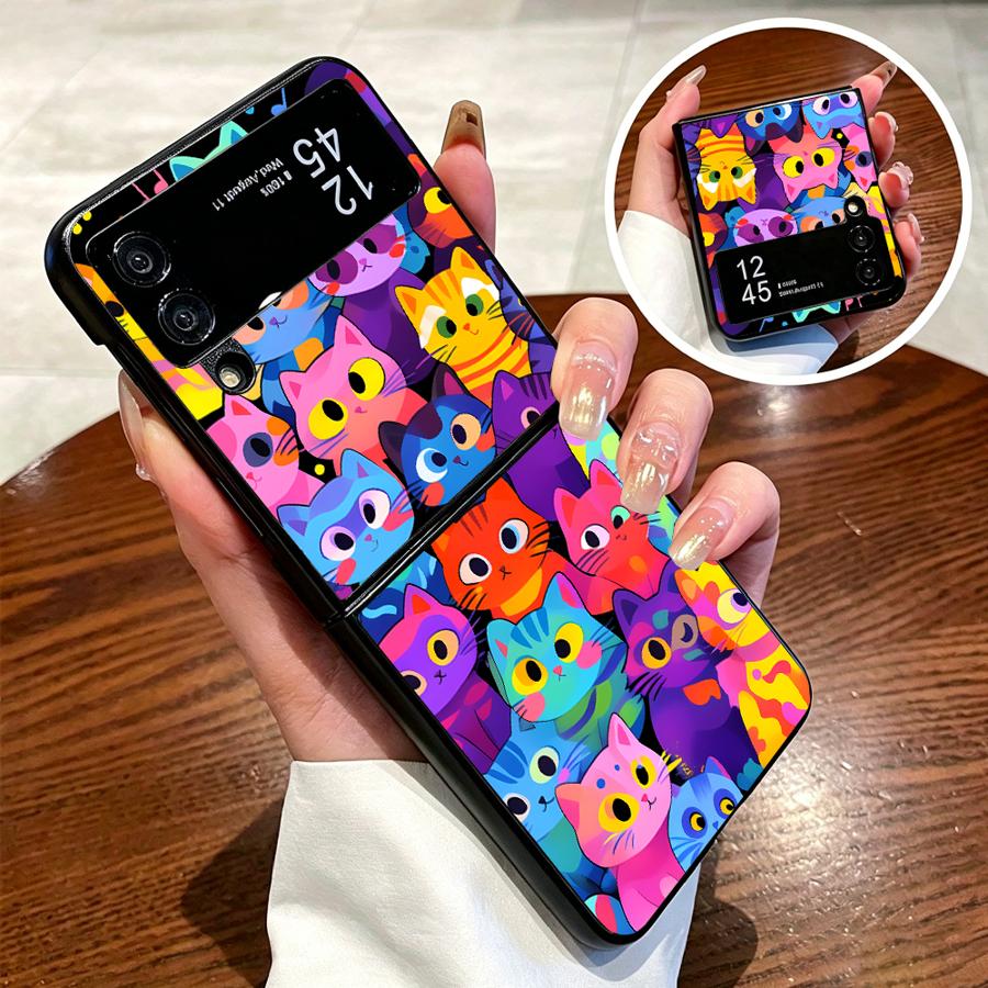 Full Cover Cat Phone Cover Cas - Phone Cases Z Flip 7 recensione e prezzo