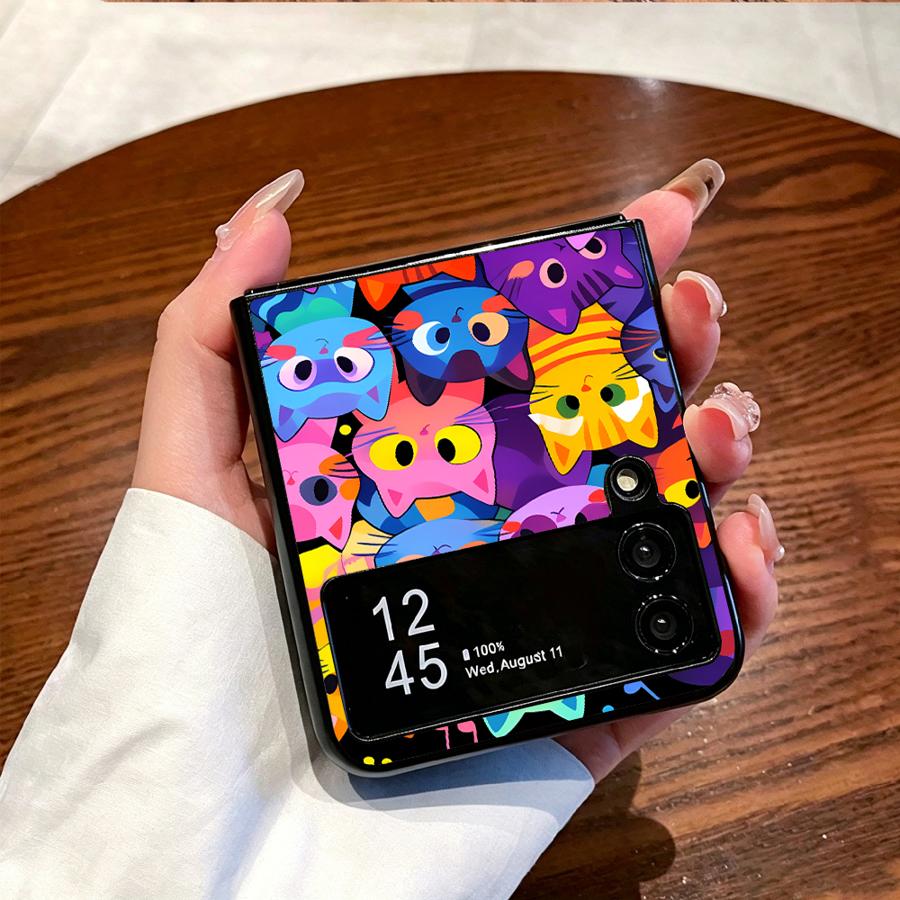 Full Cover Cat Phone Cover Cas - Phone Cases Z Flip 7 recensione e prezzo