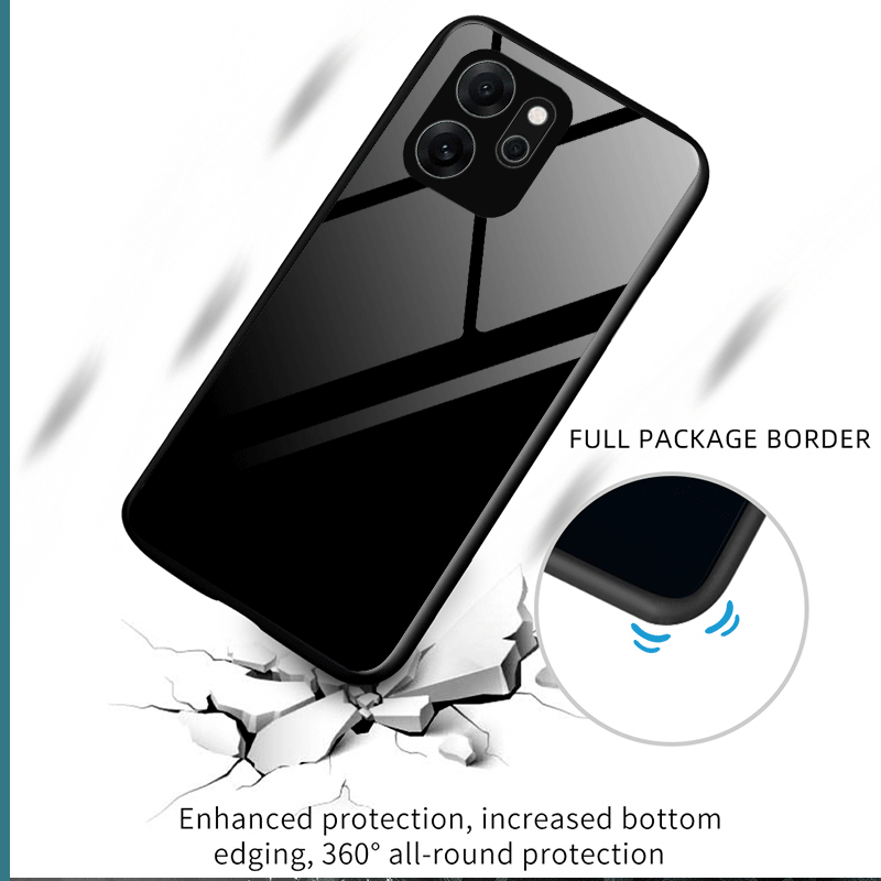 Hard Tempered Glass Case For R - Gradient Color Case recensione e prezzo